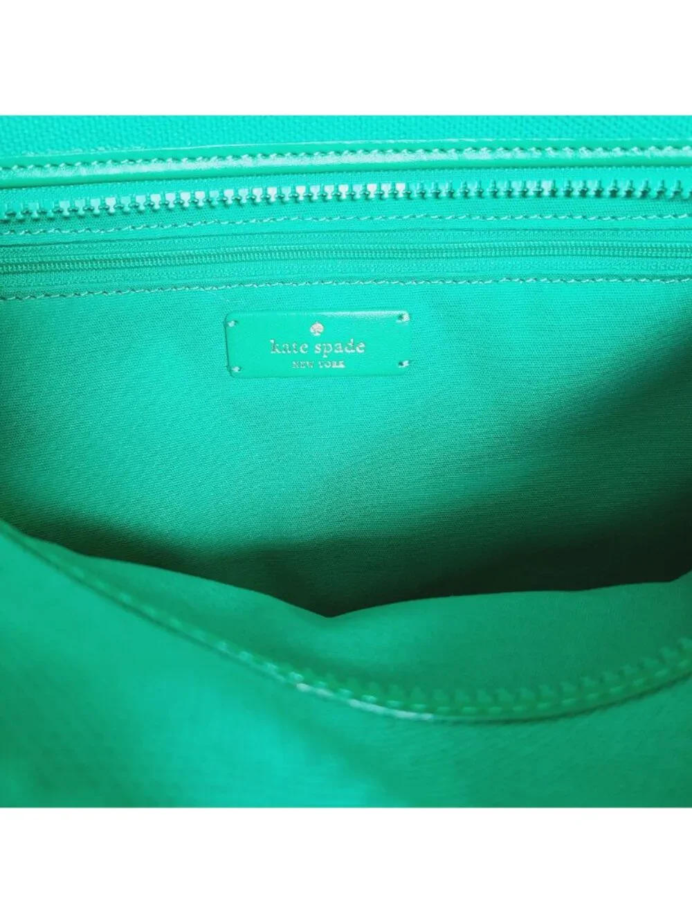 Kate Spade Jett Canvas LARGE Tote in Green Bean Multi #KB695 NWT